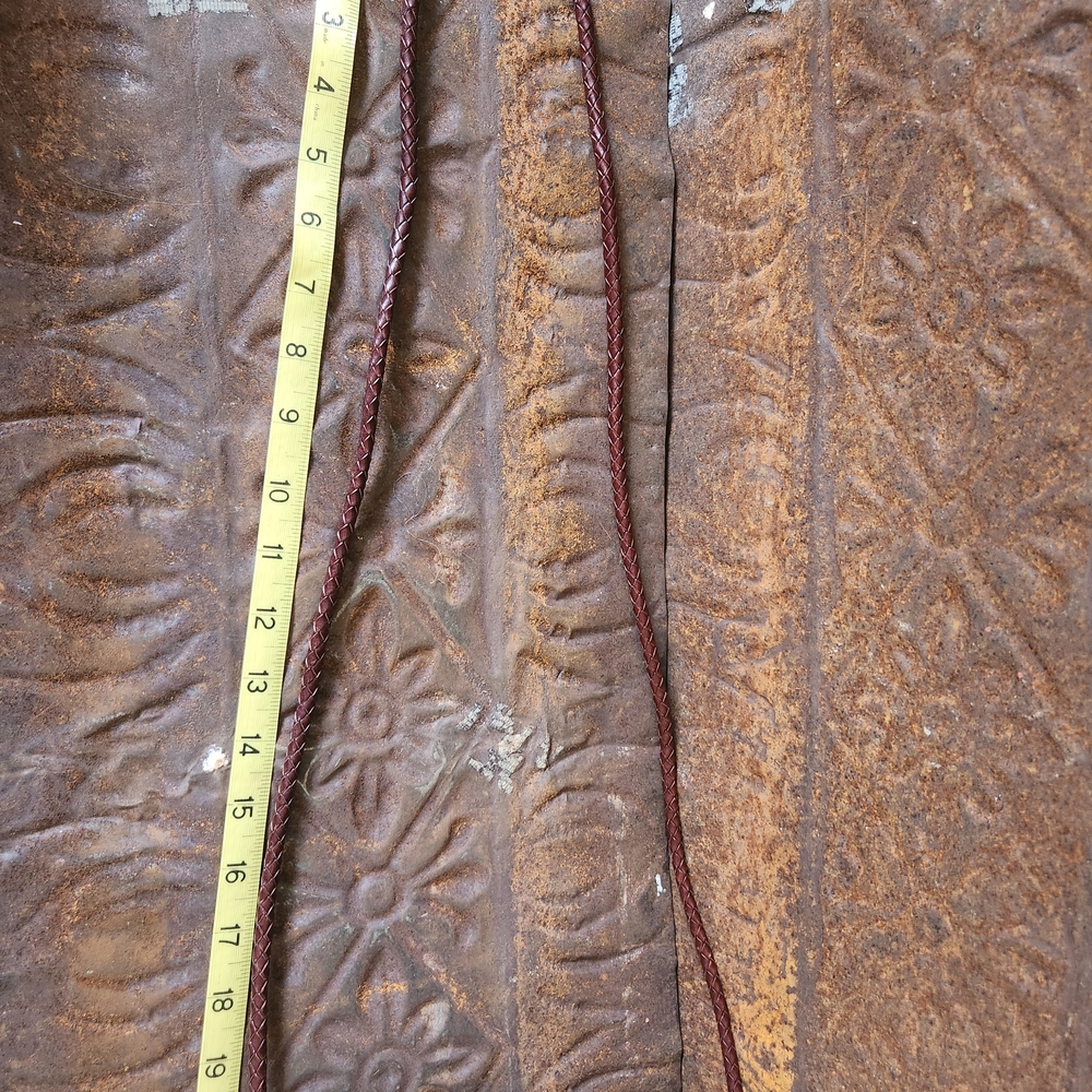 Brighton Two-Tone Leather Crossbody Bag - Picture 11 of 11